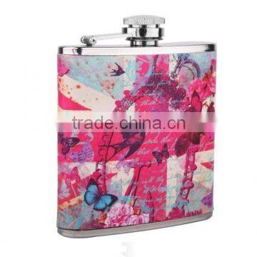 New Water Transfer England Series Hip Flask