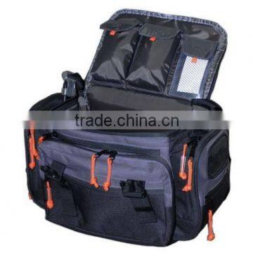 Cargo Rear Rack Gear Bag with Topside Bungee Tie-Down Storage