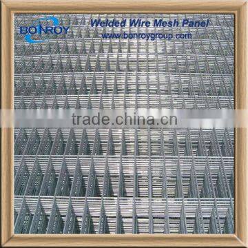 galvanized welded wire mesh fence panel