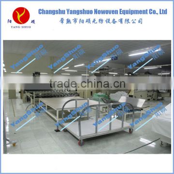 2013 industrial& manufacturing nonwoven fiber quilt production line