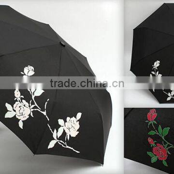 High Quality Foldable Change Color Magic Umbrela Color Changing Umbrella