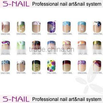 new designed short nail tips