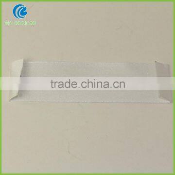 High Grade Custom Woven Labels For Clothing Center Folded Woven Tags photo-6