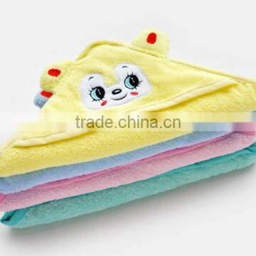 Dog bathrobe/pet bathrobes, animal head embroidery towel fabric