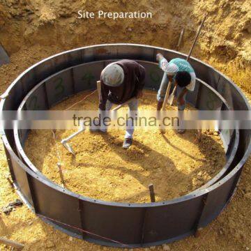 China Puxin High Reliable Household 6m3 Biogas Anaerobic Reactor photo-3