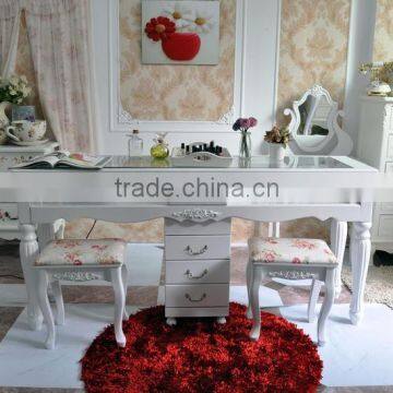 European style manicure table/ nail salon furniture