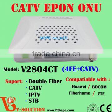 EXW Price For 4fast ethernet onu epon fiber optic onu modem equipment