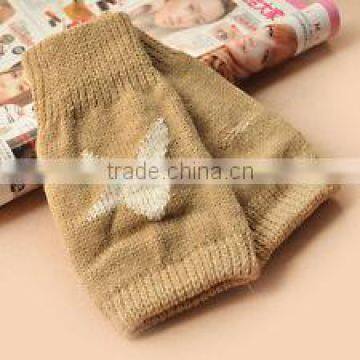 wholesale promotion cheap custom knitted fingerless mitten