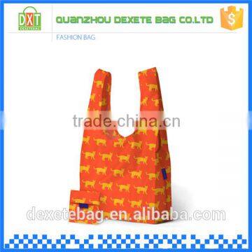 China Factory Cheap Portable Tote Shopping Folding Nylon Tote Bag Quality Choice photo-2