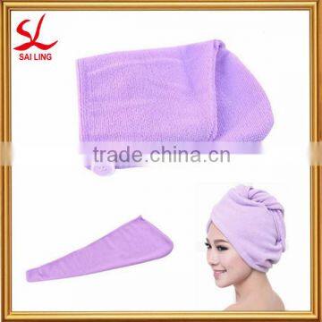 Magic Microfiber Bath Towel Hair Dry Hat Cap Quick Drying Lady's Bath Tool Soft