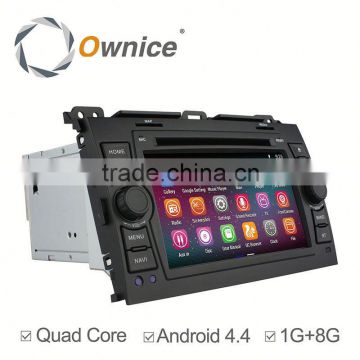 7" Ownice newest quad core Android 5.1 car audio for TOYOTA PRADO 120 2002-2009 built in wifi BT RDS