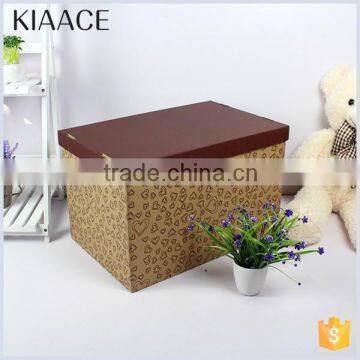 Hottest design durable cardboard clothing storage boxes