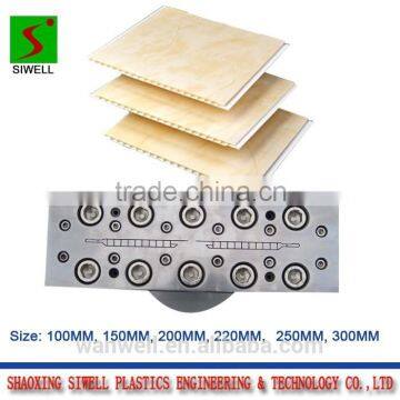 250MM Width flat PVC ceiling panel extrusion mould/die tool/sizing