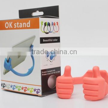 China top ten selling products ok stand tablet phone Thumb stents phone holder