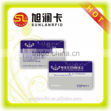 860-960MHZ Embossed Number Frequnecy ISO Size PVC RFID Combon Card