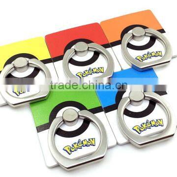 pokemon 360 Degree rotation mobile phone ring holder