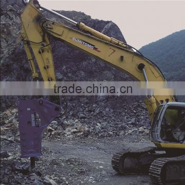 40-55 ton wheel excavator attachment hydraulic rock breaking equipment