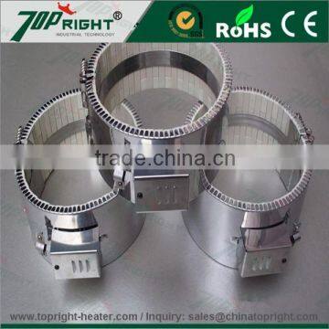 Electric extruder round insulator ceramic band heater