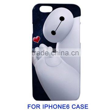 water transfer printing & UV printing, custom design phone case for iphone 6