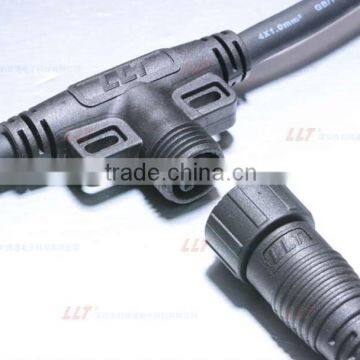 LLT Hot Sales M16 Wire Distributor Led Lighting System Waterproo T Connector photo-2