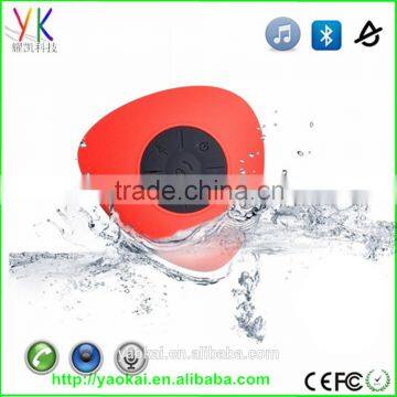 New Waterproof Wireless Bluetooth Handsfree Mic Suction Mini Speaker Shower