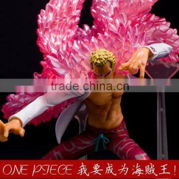 ONE PIECE plastic pvc flamenco action figures /one piece action figures