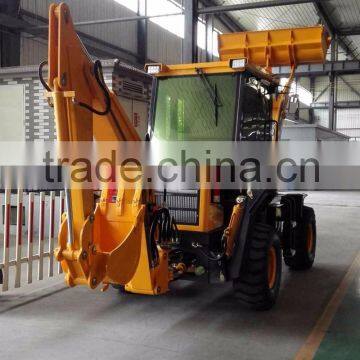 Compact Articulated Mini Backhoe Loader With Long Warranty Service