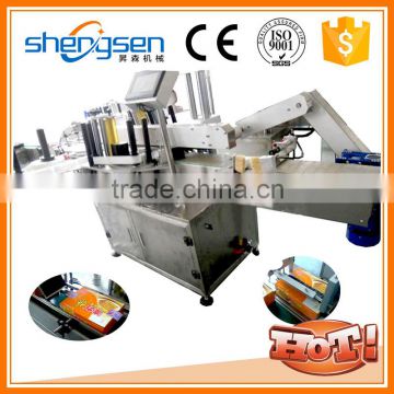 Automatic Corners Labeling Machine For Small Box And Cartons