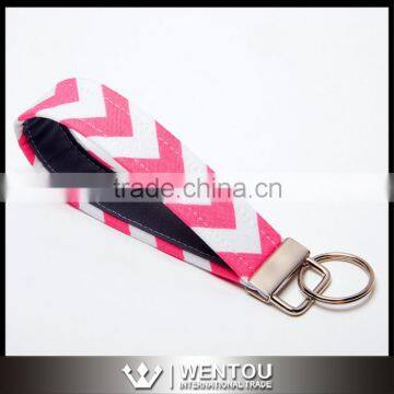 Personalized Chevron Key Fob Wristlet