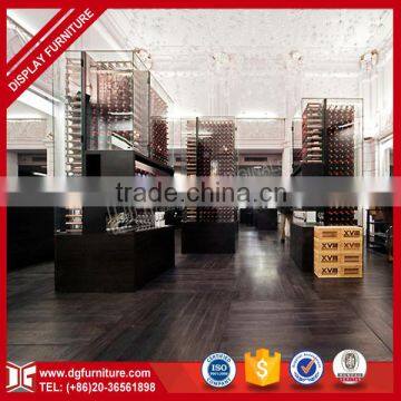 Led Light Commercial Free Standing Modern Wine Display Cabinet for Sale photo-2