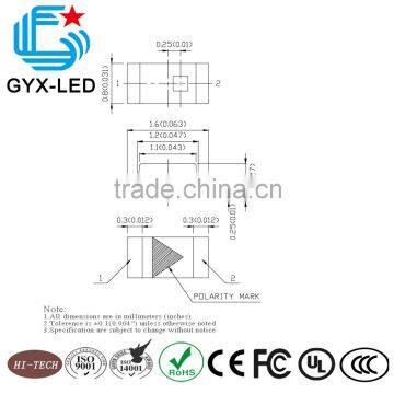 Led Smd Lights White Color 0603 1608 SMD LED photo-2