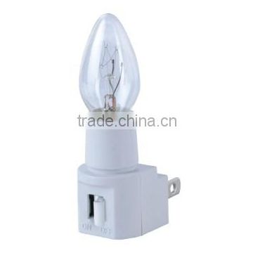 C7 night light lamp holder switch lamp base