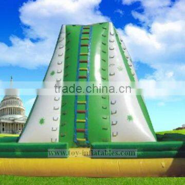 Top quality cheap inflatable climbing wall for adults
