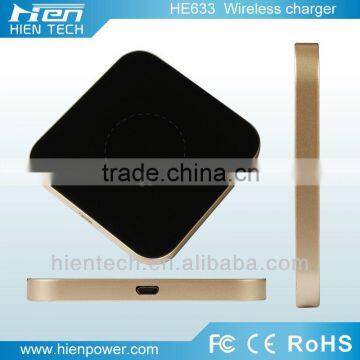 2016 New Product Qi Compatible Wireless Charger for Iphone 6 and Samsung Smart Phone photo-3
