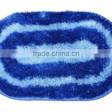 new design oval shaped shaggy bed room carpet livingroom rugs out door mat
