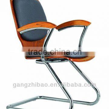 solid wood office furniture visitor chair