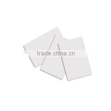 original pvc ID card , white color original card 0.3mm