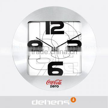 DEHENG Modern individuality logo wall clock