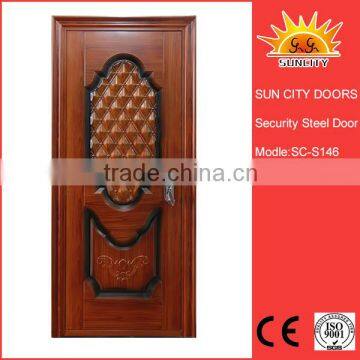 SC-S146 High Quality Steel Front Entry Door