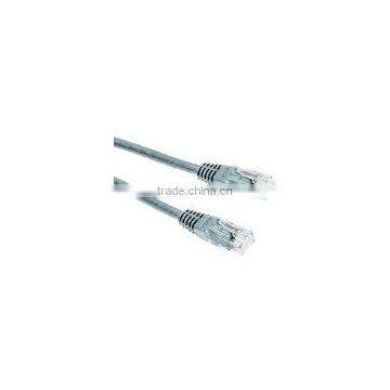 4XEM 10FT Cat5e Molded RJ45 UTP Network Patch Cable (Gray)