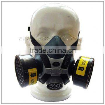 double cartridges gas mask with high quality and CE