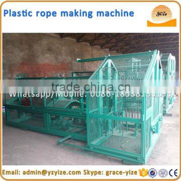 Fiber cotton rope making machine , PP rope making machine for sale