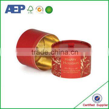 Flower Packaging Use Costom Made Large Printed Cardboard Round Gift Box With Lid on Demand photo-4