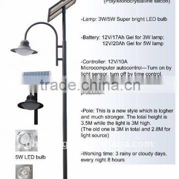 Good quality 3M solar garden light