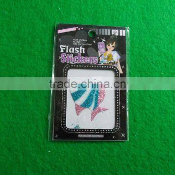 Nimo fish glitter sticker for children