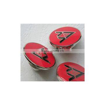 Metal crafts gifts of 2015 best selling customized label pin badge for school