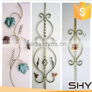 fence ornaments forged wrought iron parts for decoration