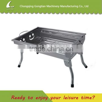 OEM foldable smoking bbq grill