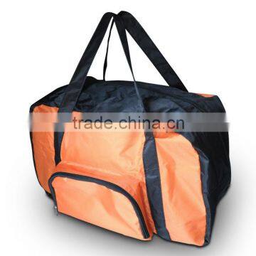 New Fashion Orange Foldable Travel Tote Bag