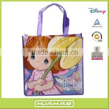 cartoon laminated nonwoven fancy children bag